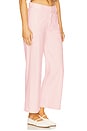 view 2 of 6 Hepburn High Rise Wide Leg Jeans in Primrose Pink