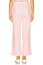 view 4 of 6 Hepburn High Rise Wide Leg Jeans in Primrose Pink