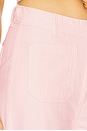 view 6 of 6 Hepburn High Rise Wide Leg Jeans in Primrose Pink