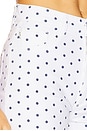 view 6 of 6 Hepburn High Rise Wide Leg in Marine Dots