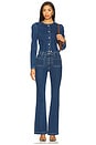 view 5 of 6 Bridget High Rise Bootcut Jeans in Blue Water