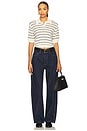 view 5 of 6 Taylor Ultra High Relaxed Rise Barrel Jeans in Lake House