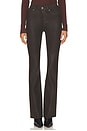 view 1 of 6 Bridget High Rise Bootcut Jeans in Chocolate Coated