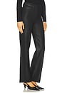 view 2 of 6 Karmine High Rise Wide Leg Jeans in Black Coated