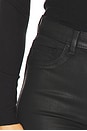 view 6 of 6 Karmine High Rise Wide Leg Jeans in Black Coated