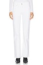 view 1 of 6 Bella Slim Boot Jeans in White