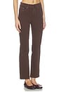 view 2 of 6 Halle Instasculpt? Straight High Rise Jeans in Brownstone