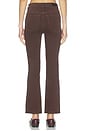 view 5 of 6 Halle Instasculpt? Straight High Rise Jeans in Brownstone