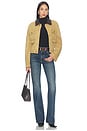 view 5 of 4 Boxy Denim Jacket in Savannas