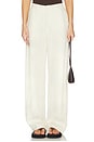 view 1 of 6 PANTALONES TAYLOR in Crema Linen