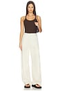 view 5 of 6 PANTALONES TAYLOR in Crema Linen