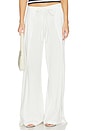 view 1 of 6 PANTALONES in White Gauze