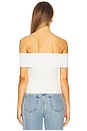 view 3 of 4 Off Shoulder Instasculpt™ Top in White