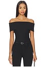 view 1 of 4 Off Shoulder Top in Black