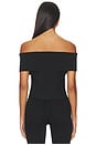 view 3 of 4 Off Shoulder Top in Black