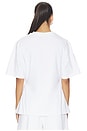 view 4 of 5 Girlfriend Tee in White