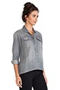 view 2 of 4 CHEMISE EN JEAN FRANKIE in Valetta