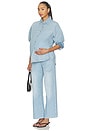 view 4 of 4 X Bumpsuit Addison Maternity Overshirt in Beachfront Aura