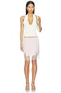 view 4 of 4 Halter Top in White