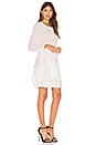 view 2 of 3 Long Sleeve Dress With Tiered Ruffle in White