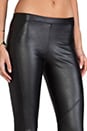 view 5 of 7 Leggings Basique Imitation Cuir in Black