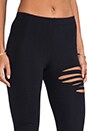 view 5 of 6 Ripped Legging in Black