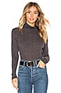 view 1 of 4 Knit Turtleneck in Charcoal Heather
