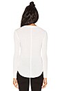 view 3 of 3 Maddison Henley Top in White