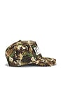 view 4 of 5 Heritage Trucker Hat in Camo & White Puff Embroidery