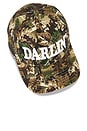 view 5 of 5 Heritage Trucker Hat in Camo & White Puff Embroidery
