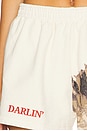 view 6 of 6 Wild Sweatshort in Creme
