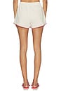 view 4 of 6 Hot Bronc Heavy Fleece Short in Creme