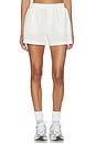 view 1 of 6 Boyfriend Boxer Short in White & Blush