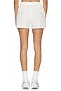 view 4 of 6 Boyfriend Boxer Short in White & Blush