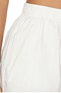 view 6 of 6 Boyfriend Boxer Short in White & Blush