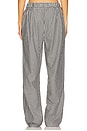 view 4 of 6 Gingham Pant in Black