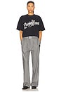 view 5 of 6 Gingham Pant in Black