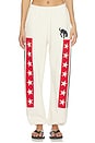 view 1 of 6 Spangled Jogger Sweatpant in Ivory