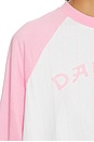 view 5 of 5 Old Skool Raglan Tee in Blush