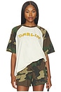 view 1 of 4 Old Skool Raglan Tee in Woodland Camo