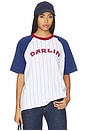 view 1 of 4 Old Skool Raglan Tee in Bad News