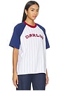 view 2 of 4 Old Skool Raglan Tee in Bad News