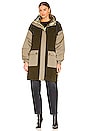 view 3 of 5 Carrie Reversible Parka in Olive