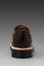 view 3 of 4 Alfred Brogue Shoe in Oxblood