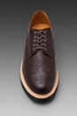 view 4 of 4 Alfred Brogue Shoe in Oxblood