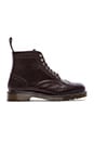 view 1 of 6 Affleck Brogue Boot in Dark Brown
