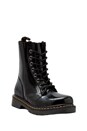 view 2 of 5 Drench 8-Eye Rain Boot in Black Patent
