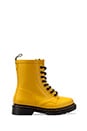view 1 of 5 Drench 8-Eye Rain Boot in Yellow Patent