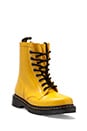 view 2 of 5 Drench 8-Eye Rain Boot in Yellow Patent