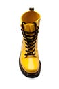 view 3 of 5 Drench 8-Eye Rain Boot in Yellow Patent
